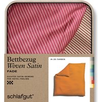 Schlafgut Bettbezug "Woven Satin Fade mit feinen Streifen", (1 St.) von Schlafgut