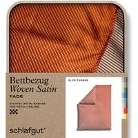 Schlafgut Bettbezug "Woven Satin Fade mit feinen Streifen", (1 St.) von Schlafgut