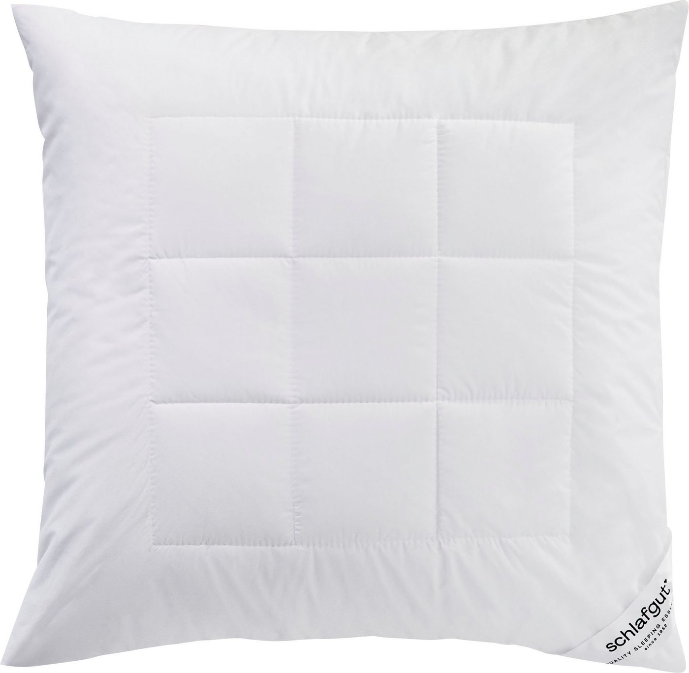 Schlafgut Kunstfaserkopfkissen Premium Kissen, Klimaregulierung durch Hollofil® Allerban®-Füllfasern von Schlafgut