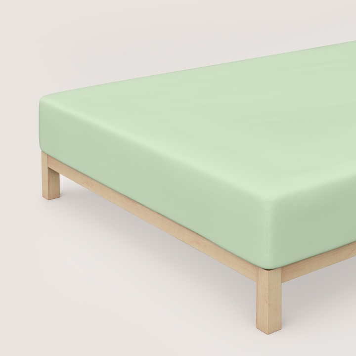 Schlafgut Pure Boxspring Spannbettlaken ca. 120x200-130x220cm in Farbe Green Light Schlafgut Pure Boxspring Spannbettlaken ca. 120x200-130x220cm in Farbe Green Light von Schlafgut