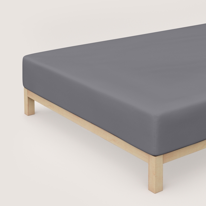 Schlafgut Pure Boxspring Spannbettlaken ca. 140x200-160x220cm in Farbe Grey Mid Schlafgut Pure Boxspring Spannbettlaken ca. 140x200-160x220cm in Farbe Grey Mid von Schlafgut