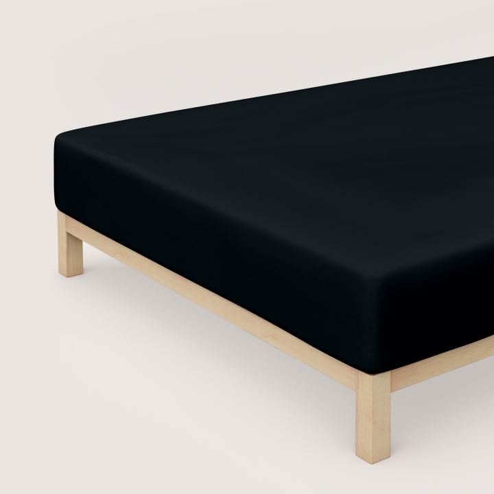 Schlafgut Pure Boxspring Spannbettlaken ca. 90x190-100x220cm in Farbe Off-Black Schlafgut Pure Boxspring Spannbettlaken ca. 90x190-100x220cm in Farbe Off-Black von Schlafgut