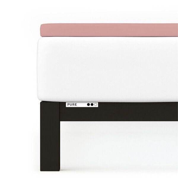 Schlafgut Topper Spannbettlaken Pure - 95% Biobaumwolle, 5% Elasthan - Matratzenhöhe bis 10cm von Schlafgut