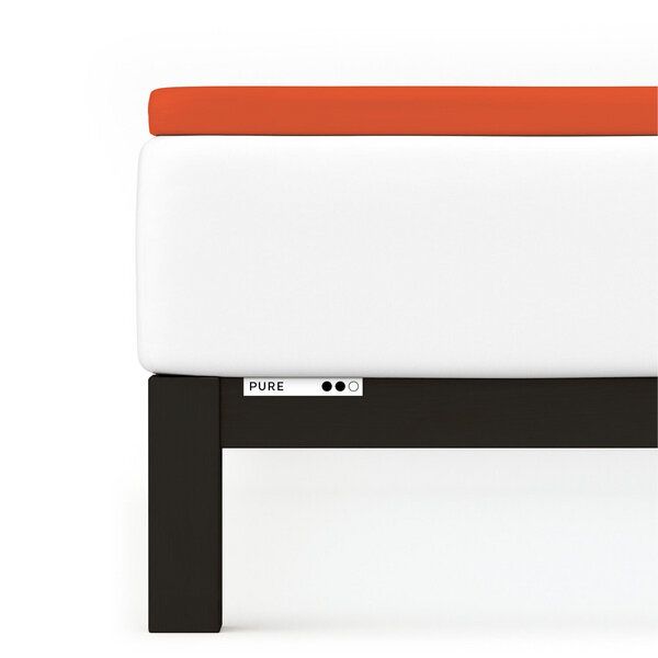 Schlafgut Topper Spannbettlaken Pure - 95% Biobaumwolle, 5% Elasthan - Matratzenhöhe bis 10cm von Schlafgut