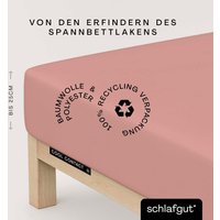 Schlafgut Spannbettlaken "Cool Contact" 100% gekämmte Mikrofaser von Schlafgut