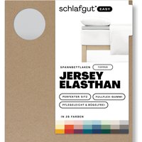 Schlafgut Spannbettlaken "EASY Jersey Elasthan Topper" von Schlafgut