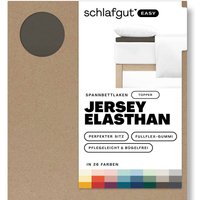 Schlafgut Spannbettlaken "EASY Jersey Elasthan Topper" von Schlafgut