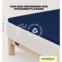 Schlafgut Spannbettlaken "EASY Jersey Elasthan Topper" MADE IN GREEN by OEKO-TEX von Schlafgut