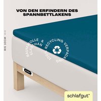 Schlafgut Spannbettlaken "EASY Jersey Elasthan Topper" MADE IN GREEN by OEKO-TEX von Schlafgut