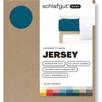 Schlafgut Spannbettlaken "EASY aus 100% Baumwolle, weich & saugfähig, Marken-Bettlaken", für Matratzen bis 22 cm Höhe, in 90x200, 140x200 oder 180x200 cm von Schlafgut