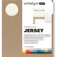 Schlafgut Spannbettlaken "EASY aus 100% Baumwolle, weich & saugfähig, Marken-Bettlaken", für Matratzen bis 22 cm Höhe, in 90x200, 140x200 oder 180x200 cm Schlafgut Spannbettlaken "EASY aus 100% Baumwolle, weich & saugfähig, Marken-Bettlaken", für Matratzen bis 22 cm Höhe, in 90x200, 140x200 oder 180x200 cm von Schlafgut