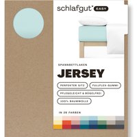 Schlafgut Spannbettlaken "EASY aus 100% Baumwolle, weich & saugfähig, Marken-Bettlaken" für Matratzen bis 22 cm Höhe, in 90x200, 140x200 oder 180x200 cm von Schlafgut
