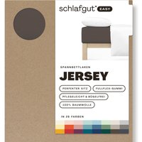 Schlafgut Spannbettlaken "EASY aus 100% Baumwolle, weich & saugfähig, Marken-Bettlaken" für Matratzen bis 22 cm Höhe, in 90x200, 140x200 oder 180x200 cm Schlafgut Spannbettlaken "EASY aus 100% Baumwolle, weich & saugfähig, Marken-Bettlaken" für Matratzen bis 22 cm Höhe, in 90x200, 140x200 oder 180x200 cm von Schlafgut