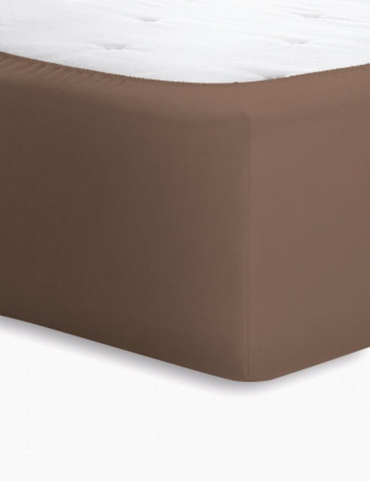 Schlafgut Spannbettlaken schlafgut Jersey Elasthan Boxspring Spannbettlaken, Jersey, Gummizug: rundum, (1 Stück) von Schlafgut