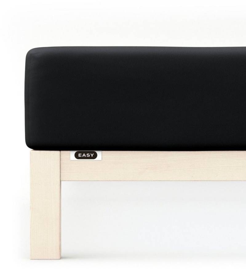 Schlafgut Spannbettlaken EASY Jersey Elasthan, Jersey, Gummizug: rundum, (1 Stück), MADE IN GREEN by OEKO-TEX® von Schlafgut