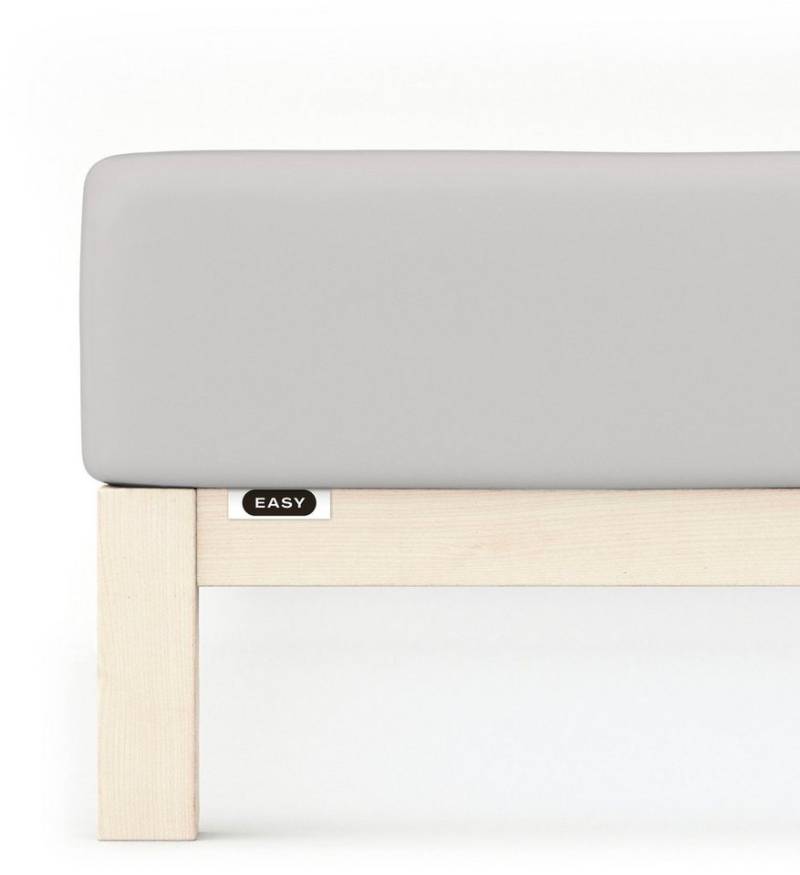 Schlafgut Spannbettlaken EASY Jersey Elasthan, Jersey, Gummizug: rundum, (1 Stück), MADE IN GREEN by OEKO-TEX® von Schlafgut