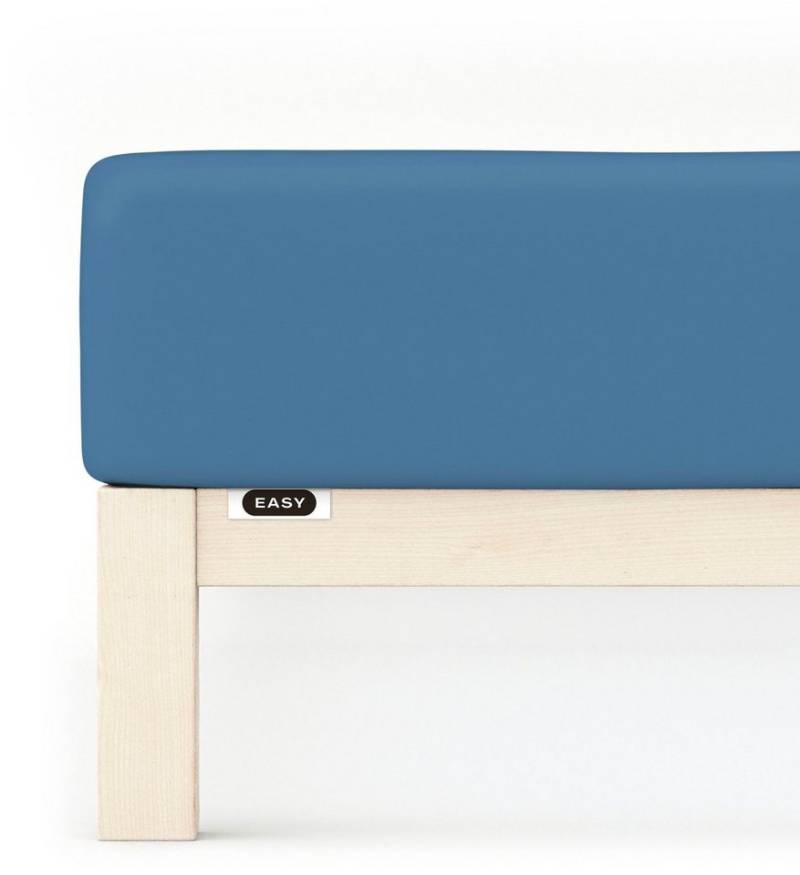 Schlafgut Spannbettlaken EASY Jersey Elasthan, Jersey, Gummizug: rundum, (1 Stück), MADE IN GREEN by OEKO-TEX® von Schlafgut