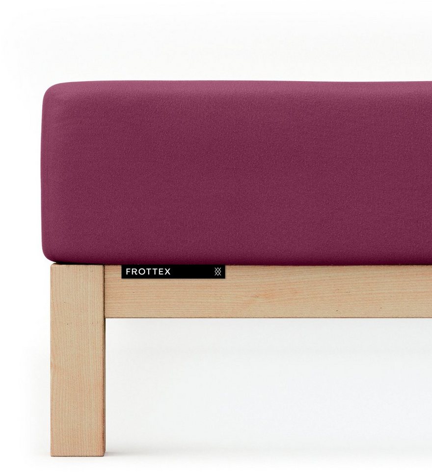 Schlafgut Bettlaken Frottex Spannbettlaken, Frottee, Gummizug: rundum, (1 Stück), MADE IN GREEN by OEKO-TEX® von Schlafgut