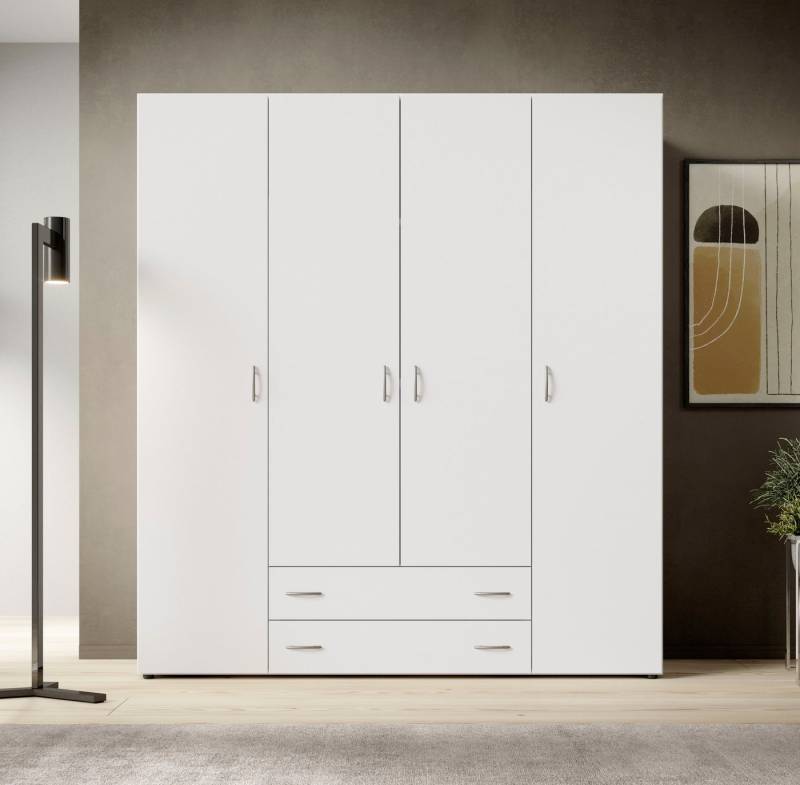 Schlafkontor Drehtürenschrank Base Kleiderschrank Joe Garderobe Hochschrank Wäscheschrank, Bega Schrank Schlafzimmer Bestseller von Schlafkontor