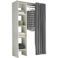 Schlafkontor Kleiderschrank "Jenke mit Stoffvorhang" Allzweckkleiderschrank Schlafkontor Kleiderschrank "Jenke mit Stoffvorhang" Allzweckkleiderschrank von Schlafkontor