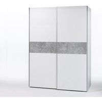 Schlafkontor Puls Kleiderschrank Holzwerkstoff Dekorfolie 2 Türen 170x195x59 cm von Schlafkontor