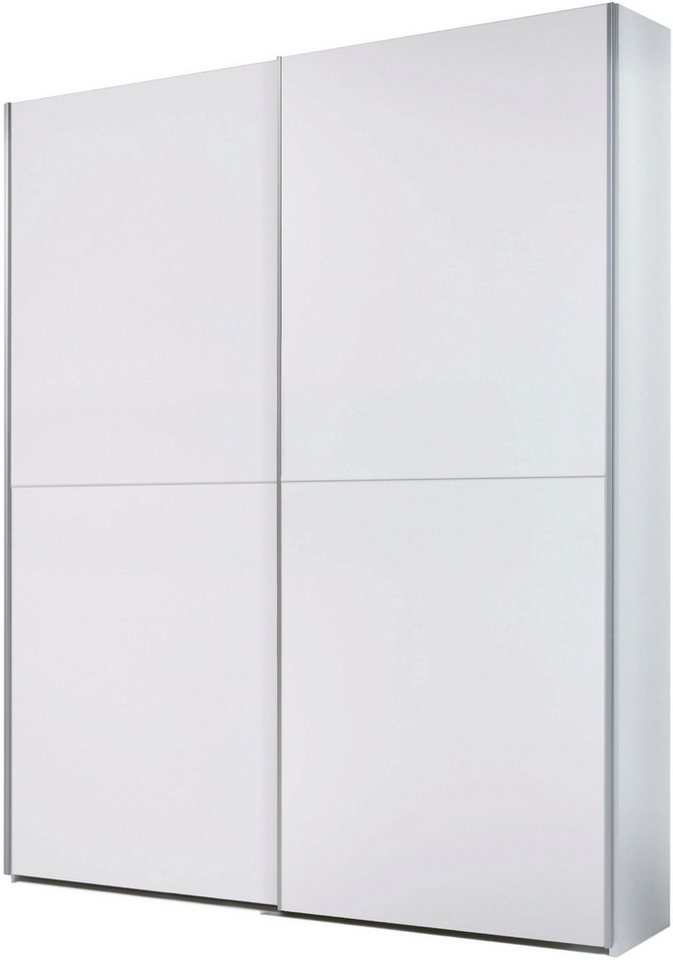 Schlafkontor Schwebetürenschrank Time Schrank, Kleiderschrank mit Schiebetüren 4 Türelemente als Schachbrettoptik von Schlafkontor