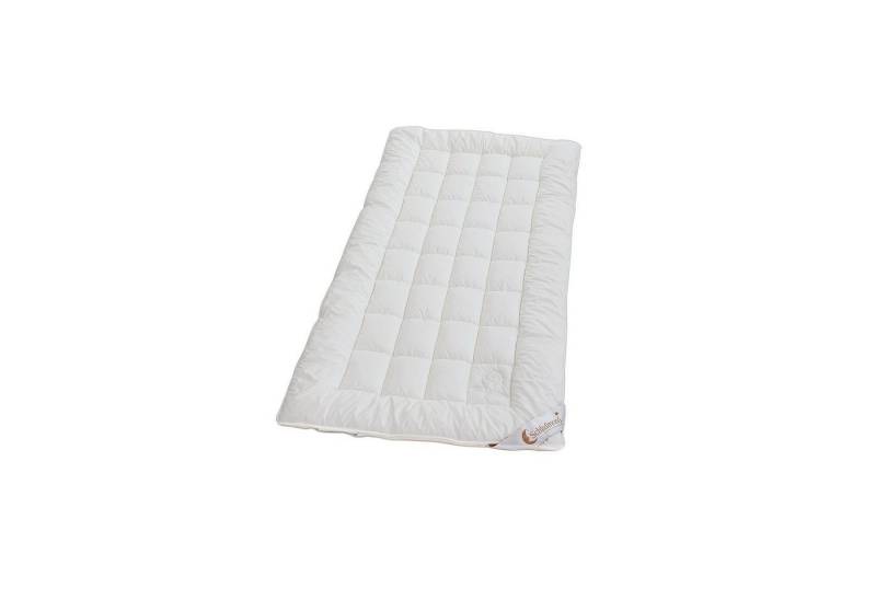 Schlafmond, Topper Schlafmond Premium Topper "Dornröschen", Bezug: Winterseite 100% Baumwolle, Schweizer Edelbatist mit Aloe Vera Gewebeveredelung, Sommerseite Baumwollfrottee
Füllung: AIR-VITAL, patentierte Vliesmischung aus 85% Polyester, 15% Kapok, Baumwollfrottee von Schlafmond