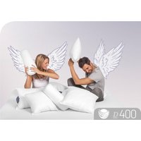 Schlafstil Federkissen "D400", Füllung: 70% Federn, 30% Daunen, Bezug: 100% Baumwolle, (1 St.), hergestellt in Deutschland, allergikerfreundlich von Schlafstil