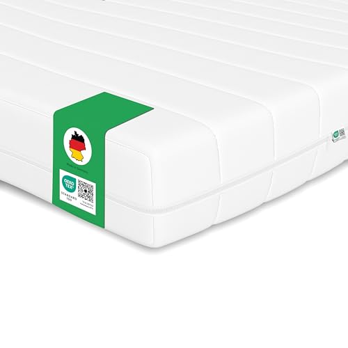 Schlaftroll Ergonomische Kaltschaummatratze 180x200 cm - H2 H3 Orthopädische wendbare 7 Zonen Matratze - 15cm Höhe von Schlaftroll