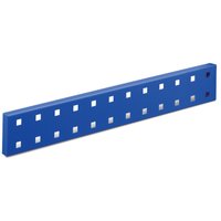 Lochplatten-Streifen, HxB 70 x 460 mm, enzianblau von Jungheinrich PROFISHOP