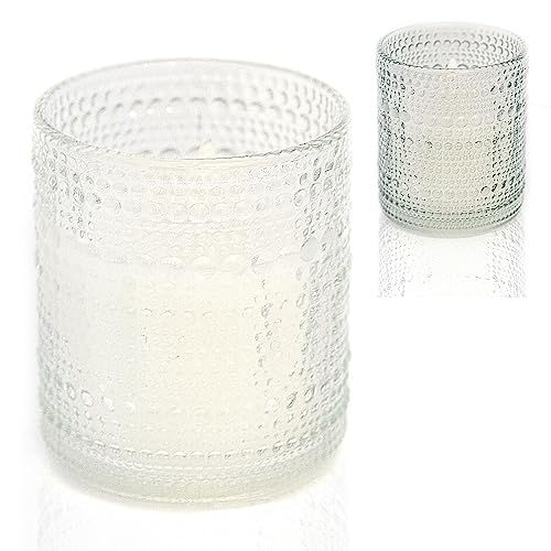 Schlaraffenland | 3D LED Kerze PERLA 9x10 cm weiß aus Echtwachs und Glas | Flackernde LED Flamme mit Timerfunktion | Batteriebetriebene Deko Kerze | LED Kerzen Set inklusive Timer | Schlaraffenland | 3D LED Kerze PERLA 9x10 cm weiß aus Echtwachs und Glas | Flackernde LED Flamme mit Timerfunktion | Batteriebetriebene Deko Kerze | LED Kerzen Set inklusive Timer | von Schlaraffenland