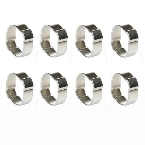 2-Ohr Schlauchschellen 10 Pack - Größe: 31mm - 34mm von Schlauch24