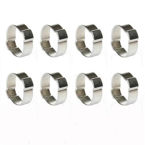 2-Ohr Schlauchschellen 10 Pack - Größe: 40mm - 43mm von Schlauch24