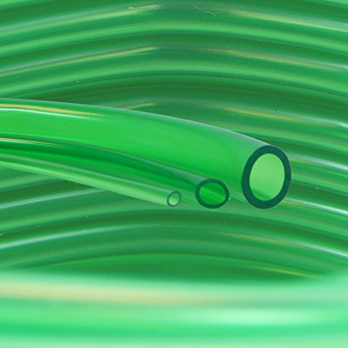 Aquariumschlauch Luftschlauch Grün verschiedene Grössen als Meterware Innen-Ø x Außen-Ø: 4/6 mm von Schlauch24