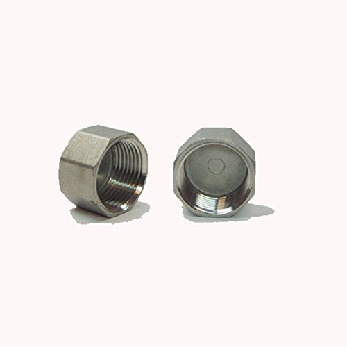 Edelstahl Gewindefittings Kappe IG 1 1/4" von Schlauch24