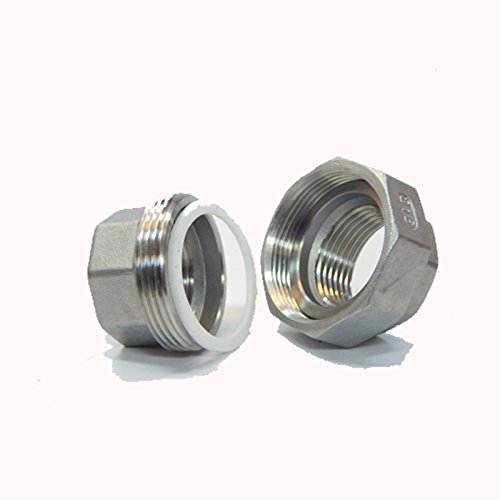 Edelstahl Gewindefittings Verschraubung IG+IG 3/4" Edelstahl Gewindefittings Verschraubung IG+IG 3/4" von Schlauch24
