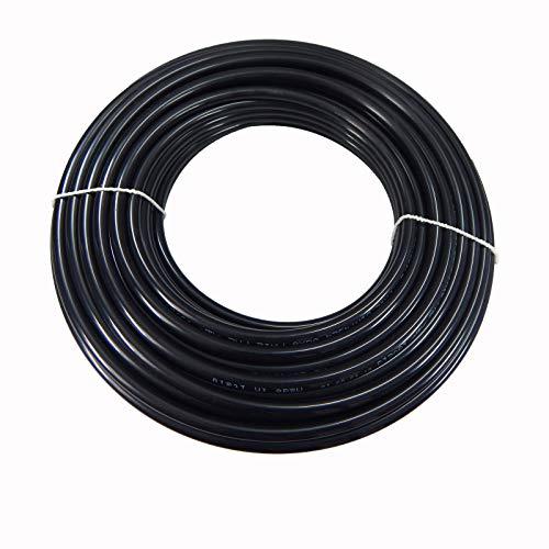 PA Schlauch PA 12 Polyamidschlauch Pneumatikschlauch Rolle 5 Meter 4 mm x 2 mm Schwarz von Schlauch24