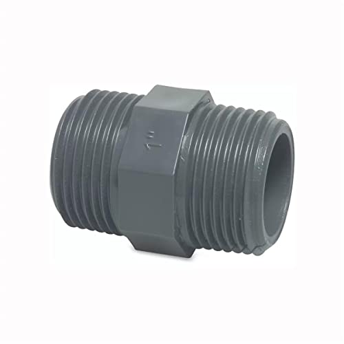 PVC-U Doppelnippel mit Außengewinde 3/8" von Schlauch24