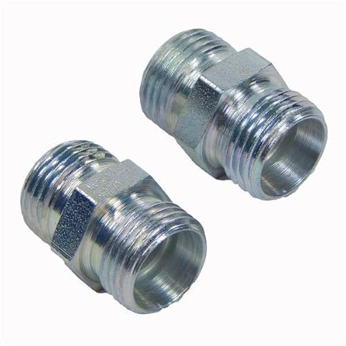 Verschraubung Hydraulikverschraubung Schneidringverschraubung 12L M 18x1,5 Gerader Verbinder G12L (OMD) 10 Stück von Schlauch24