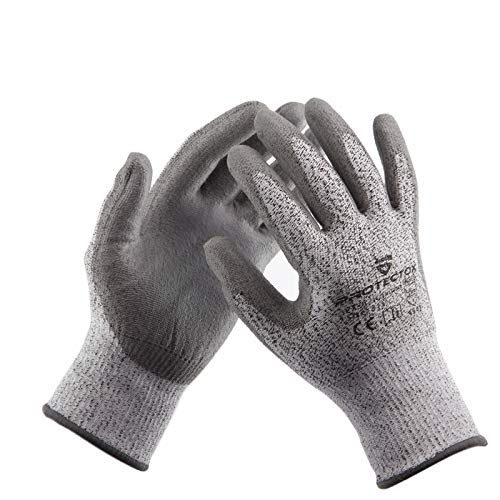 1 Paar Schnittschutzhandschuhe Gr. 8 (S) Arbeits-Handschuh schnittfest schneidfest *** Große AUSWAHL Packungsgrößen 1,5,10,20,50,100 Paar/Größen 7,8,9,10,11 (XS-XL) von Schlauchland