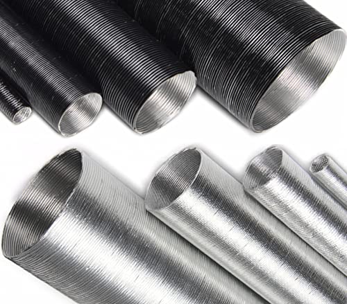 1 Stück | Alu Hitzeschutzrohr 1m ID-Ø 60mm alu-blank Hitzschutzschlauch | VIELE GRÖSSEN 10-100mm | Schutzrohr Alu Flex Rohr Schutz Isolierschlauch Kabelschutz Brandschutz Schlauch| Premium 1 Stück | Alu Hitzeschutzrohr 1m ID-Ø 60mm alu-blank Hitzschutzschlauch | VIELE GRÖSSEN 10-100mm | Schutzrohr Alu Flex Rohr Schutz Isolierschlauch Kabelschutz Brandschutz Schlauch| Premium von Schlauchland