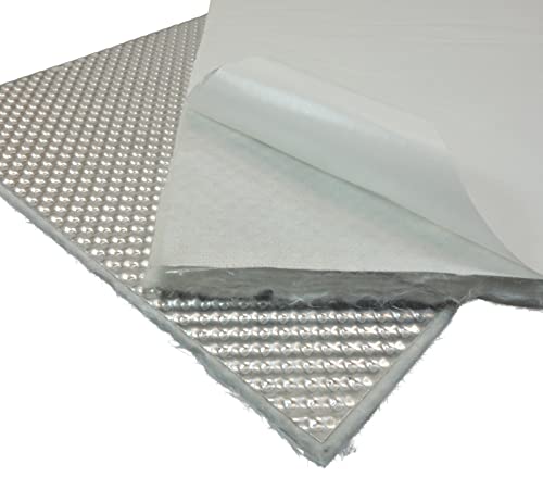 1 Stück Alu-Keramik Hitzeschutzmatte ULTRA selbstklebend 1,00 x 2,00 m reflektierend | VIELE GRÖSSEN & 1-10 Stück | Hitzeschutz Blech Brandschutz Fiberglas Matte Auspuff Krümmer | PREMIUM 1 Stück Alu-Keramik Hitzeschutzmatte ULTRA selbstklebend 1,00 x 2,00 m reflektierend | VIELE GRÖSSEN & 1-10 Stück | Hitzeschutz Blech Brandschutz Fiberglas Matte Auspuff Krümmer | PREMIUM von Schlauchland