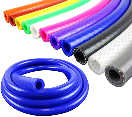 1m Silikonschlauch VARIO ID-Ø 51mm blau 200°C | GROSSE AUSWAHL | Unterdruckschlauch Vakuum Druck Schlauch Kühlwasserschlauch Kühler Kühlmittel Druckluft Silikon Gewebe Gummi flexibel| PREMIUM von Schlauchland