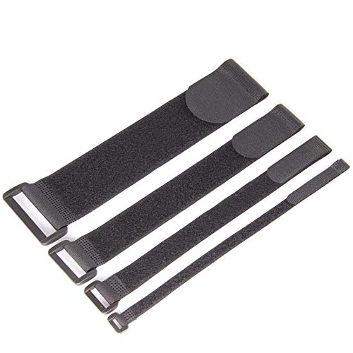 1x Kabelbinder Klett schwarz 3x120 cm *** Klettverschluss *** Große AUSWAHL 1/2/3/5cm 10-300cm 1/10/20/50/100er Packs von Schlauchland