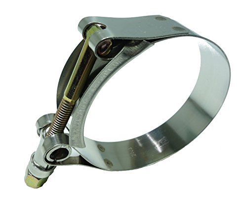 Edelstahlschelle W2 T-Bolzen 105-113mm *** Schlauchschelle T-Bolt Clamp 1.4301 Gelenkbolzenschelle von Schlauchland