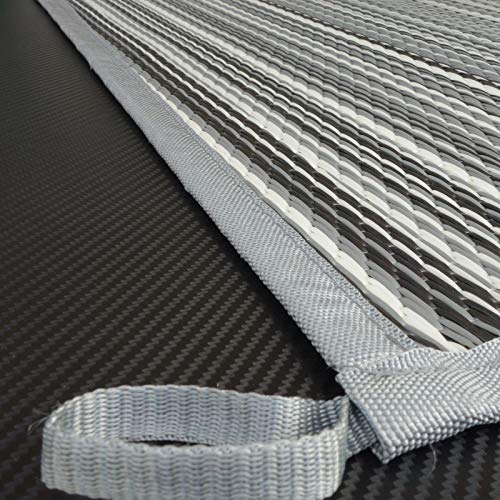 Schlauchland Zeltteppich ** odooro WAVETEX Stripe 2,0m x 1,0m *** VIELE GRÖSSEN + Farben ** Camping Matte Wohnwagen 450 g/m² Outdoor Teppich Vorzelt Teppich Garten Spieldecke von Schlauchland