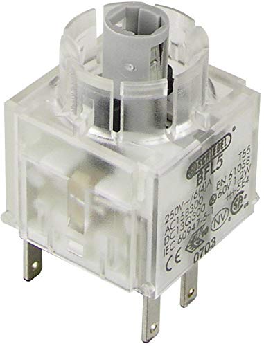 Schlegel BFL5 Kontaktelement mit Lampenfassung 1 Öffner, 1 Schließer rastend 250 V 1 St. von Schlegel