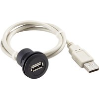 USB-Einbaubuchse 2.0 Typ a Buchse, Einbau rrjusbsw rrjusbsw Schlegel Inhalt: 1 St. von Schlegel