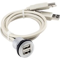 USB-Einbaubuchse 2.0 Typ a zweifach Buchse, Einbau RRJ2USB RRJ2USB Schlegel Inhalt: 1 St. USB-Einbaubuchse 2.0 Typ a zweifach Buchse, Einbau RRJ2USB RRJ2USB Schlegel Inhalt: 1 St. von Schlegel