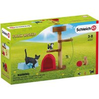 Schleich® Spielfiguren-Set Farm World Spielspaß für niedliche Katzen 42501 von Schleich®